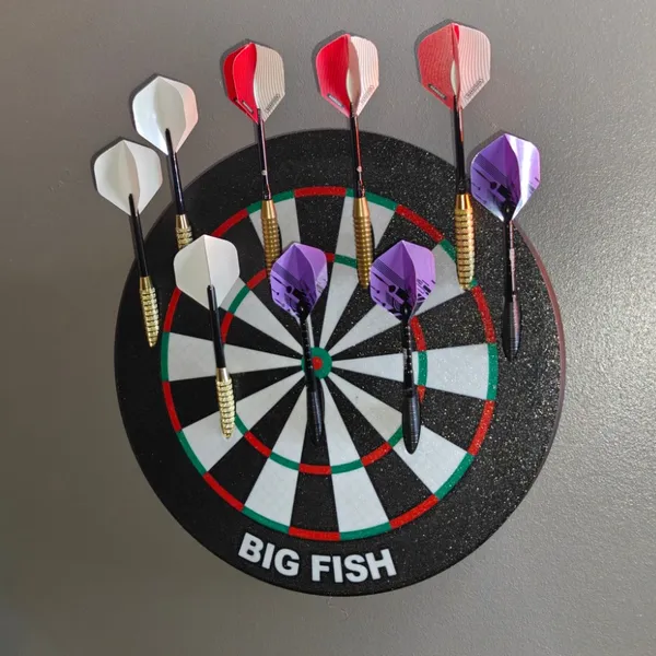 Píluhaldari — pílukastspjald